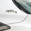 ABS Material Led Car Lamp Waterproof Solar Warning Light Gecko Sticker  Motorcycle Use
