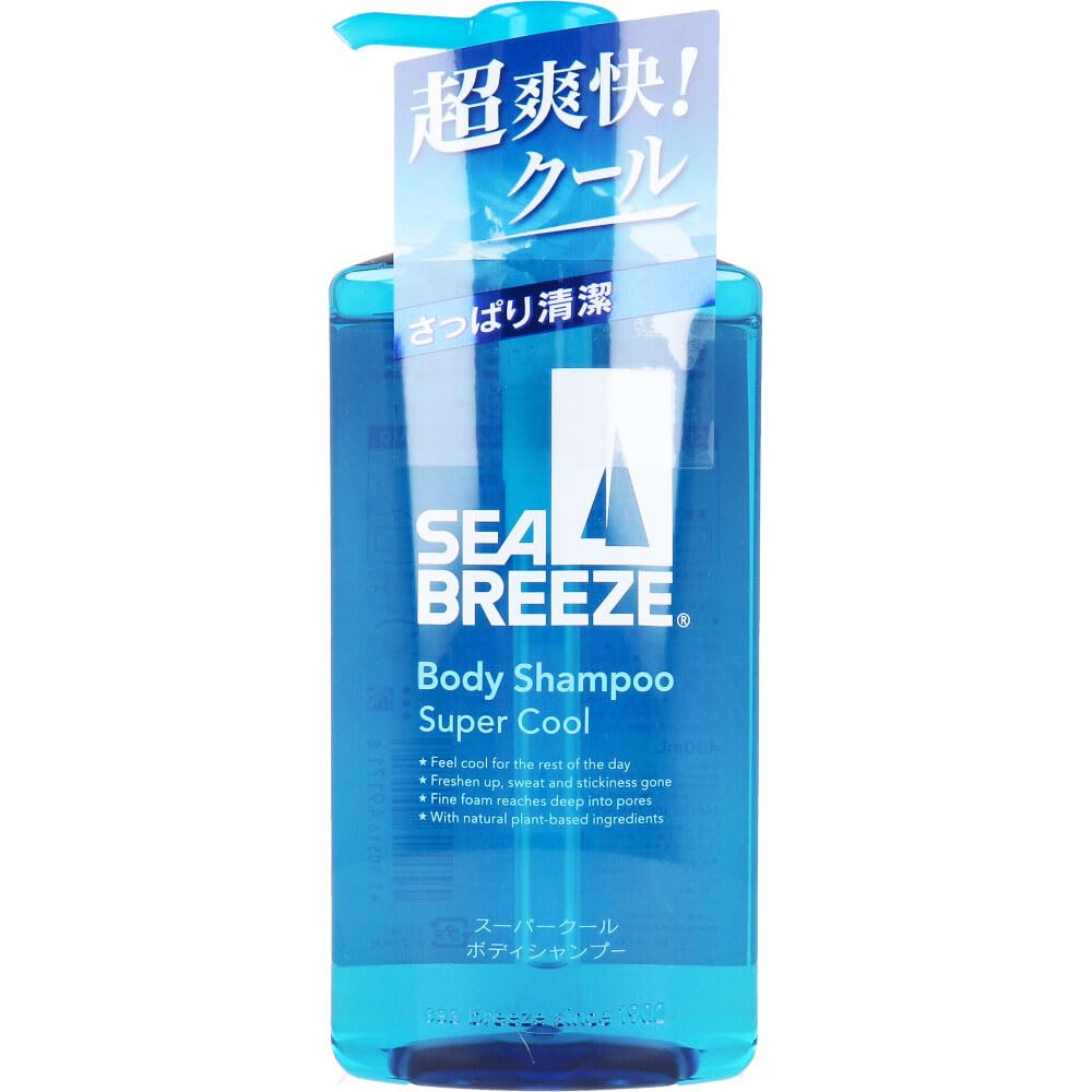 SEABREEZE Super Cool Body Shampoo 490mL