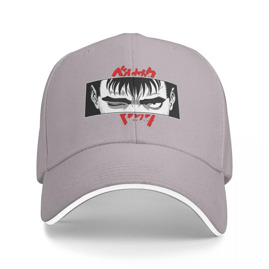 Unisex Czapki z daszkiem Japońskie Anime Berserk Logo Outdoor Streetwear Letnie Sportowe Czapki Baseballowe Hip Hopowa Czapka Casquette Czapki