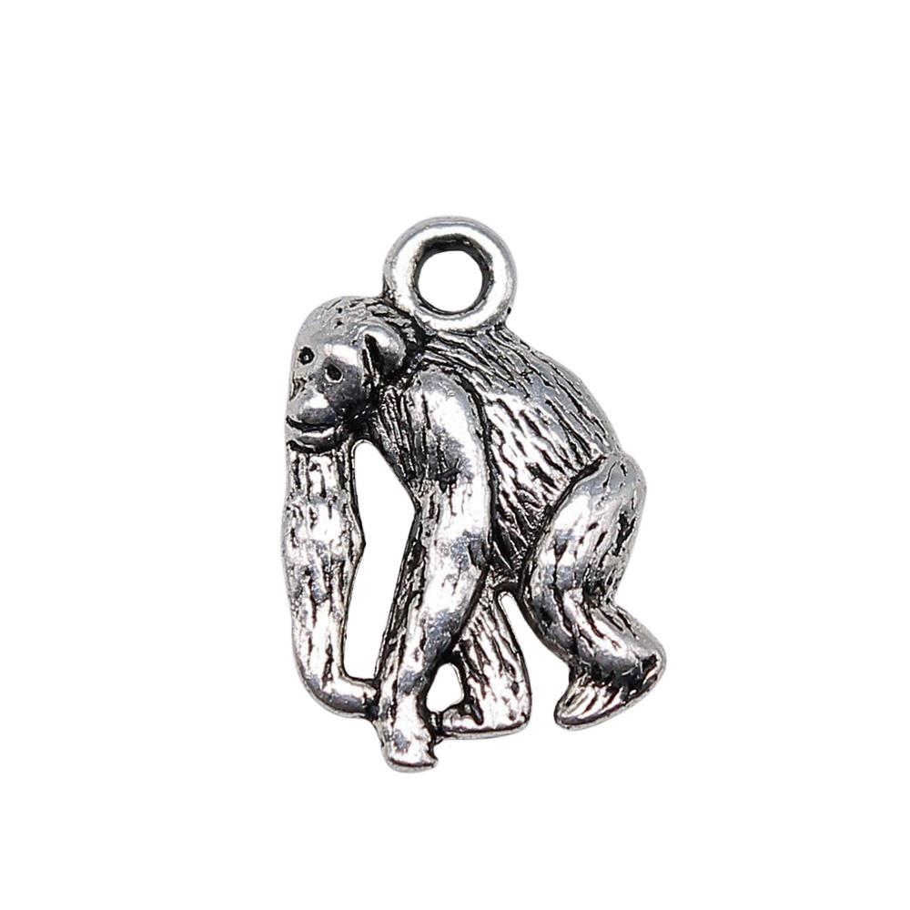 Bear Pendants Metal Animal Charms Panda For DIY Bracelet Necklace Earrings Accessories