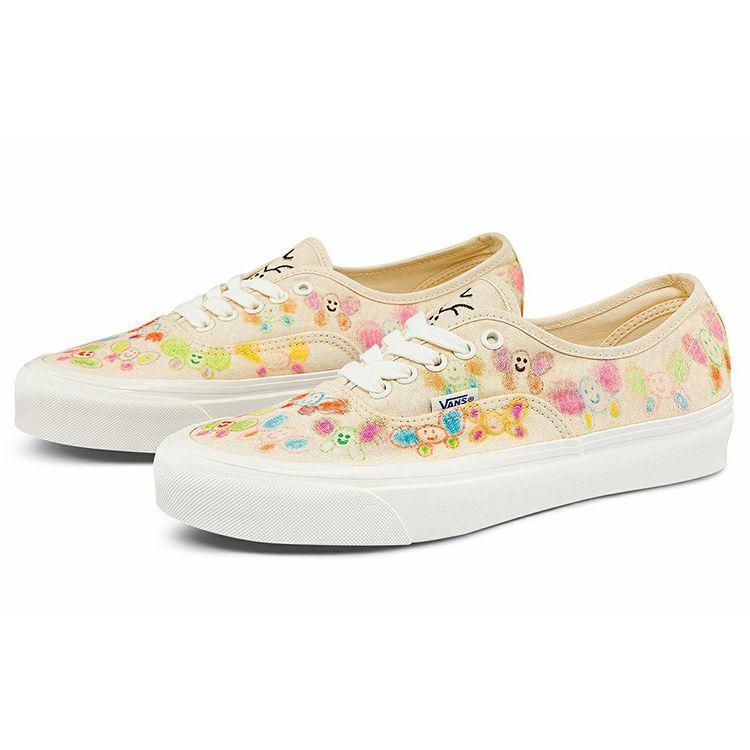 Sandy Liang X Vans Authentic 44 DX Scribble Unisex Sneakers Cream Natural VN0A5KX4AXH