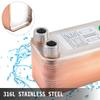 Heat Exchanger Brazed Plate Heat Exchanger 30 Plate Heat Exchanger for Heating