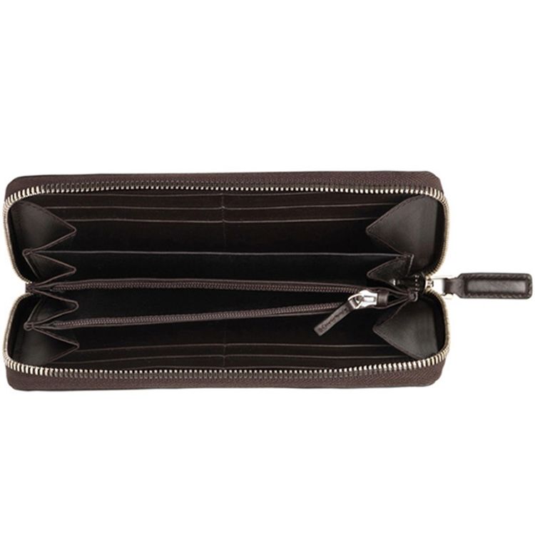 Gucci GG Supreme Canvas Bee Web Stripe Zip Around Long Wallet For Unisex Daily Use
