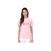 Li Ning Pickleball Series Sport Casual Simple Letter Round Neck Pullover Short Sleeve T-Shirt Unisex Tops Pink AHSUF92-1