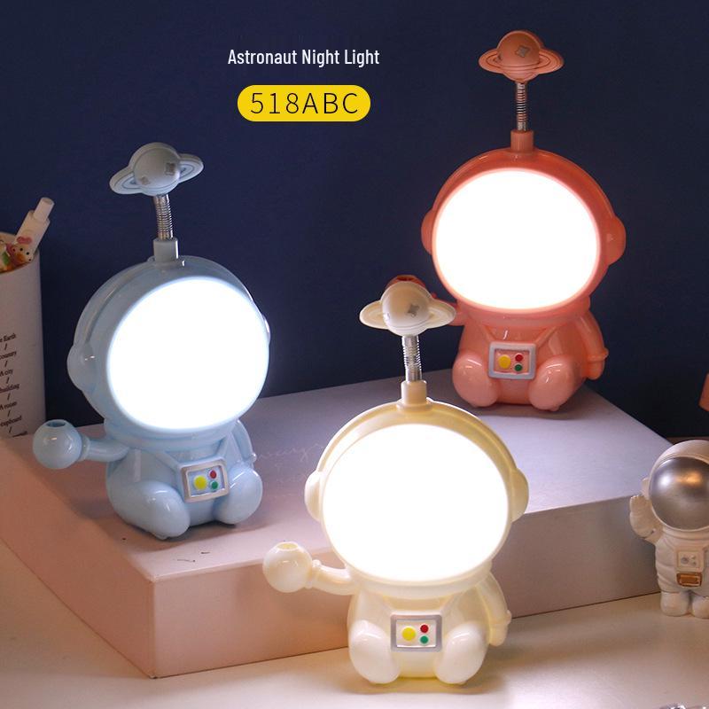 Custom Logo Small LED Table Lamp - Eye-Protecting USB Reading Light for Gifts & Promotions