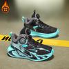 Nezha Boys' 2025 Winter Sports Shoes: Velvet-Lined Non-Slip Basketball Sneakers