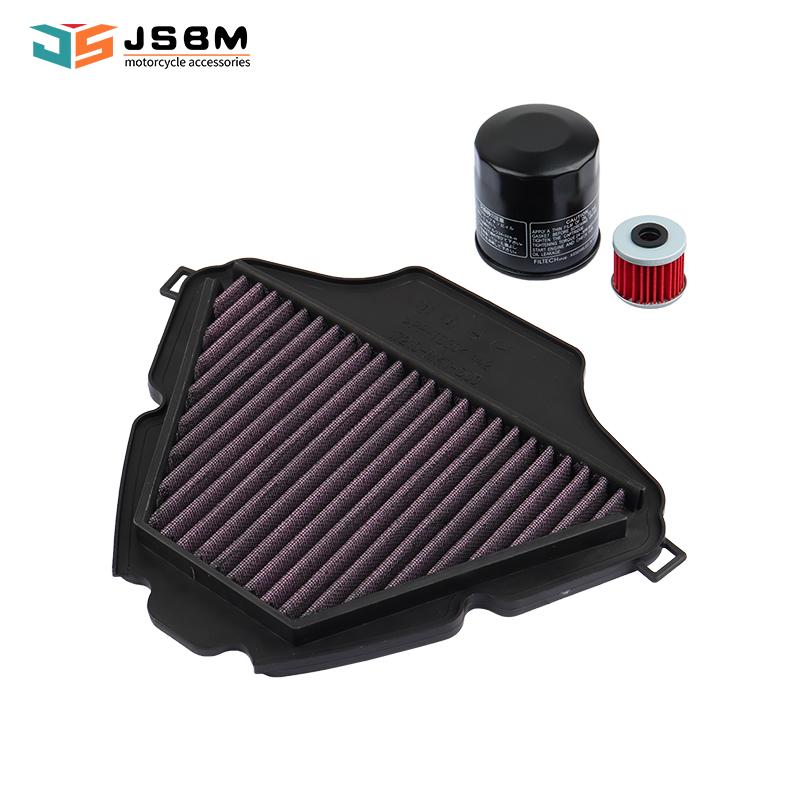 JSBM Motorcycle High Flow Air Filter Oil Filters For HONDA XADV750 XADV X-ADV 750 2017 2018 2019 2020 2021 2022 2023 2024 2025
