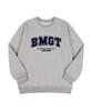 BEMIGHTY College Lettering Oversized Double-Sided Sweatshirt [Oatmeal]