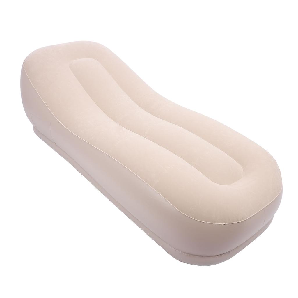 Sofá Hinchable Automático, Sofá Ergonómico Portátil Sofá para Acampada al Aire Libre, Siestas, Relajación para el Hogar, 68.9x29.5x19.7in