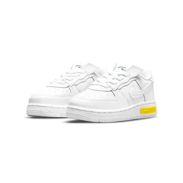 Nike Force 1 Fontanka TD Λευκό Opti Κίτρινο Παιδικά Αθλητικά Παπούτσια DO6147-100