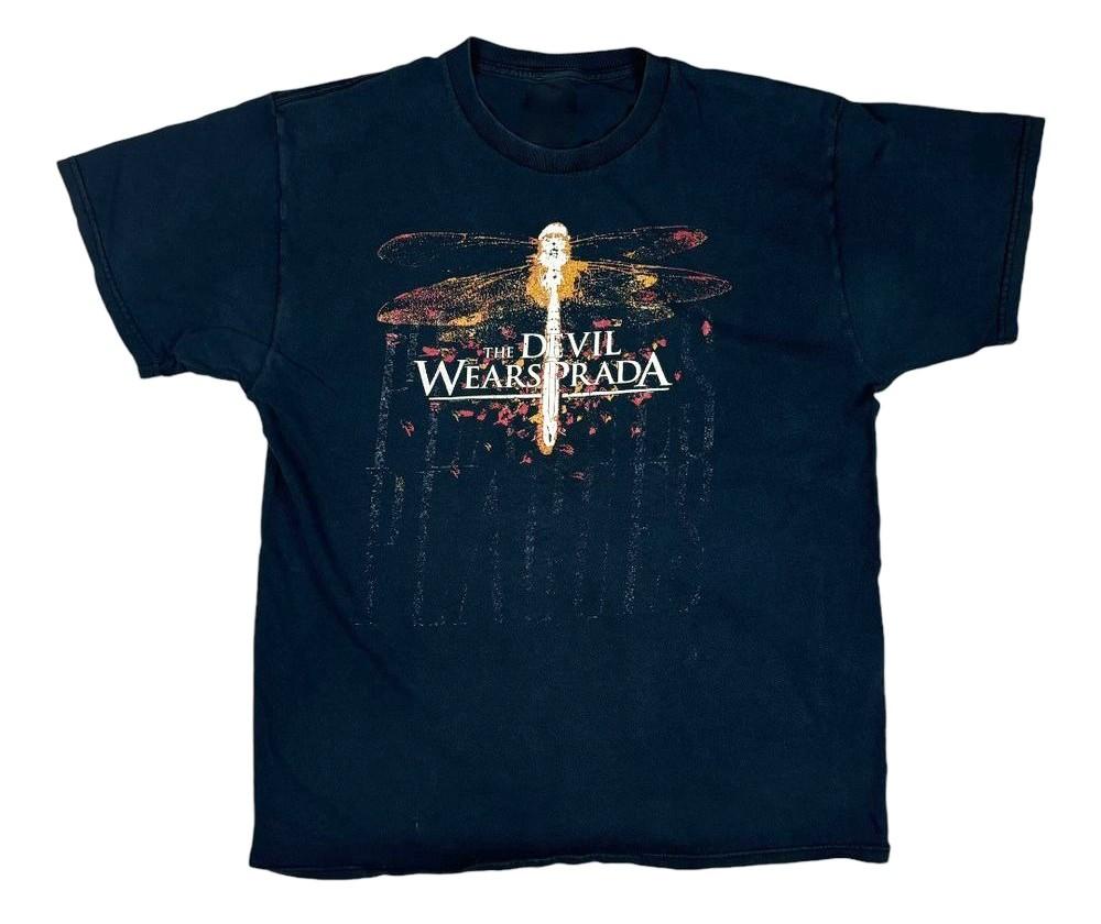 The Devil Wears Prad Band Concert t-Shirt Metal Hardcore CD Ozzfest Reprint New Unisex T-Shirt L