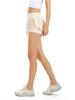 Women's Double-Layer Quick-Dry Sports Shorts: Anti-Exposure, Breathable, for Running, Yoga, Fitness.