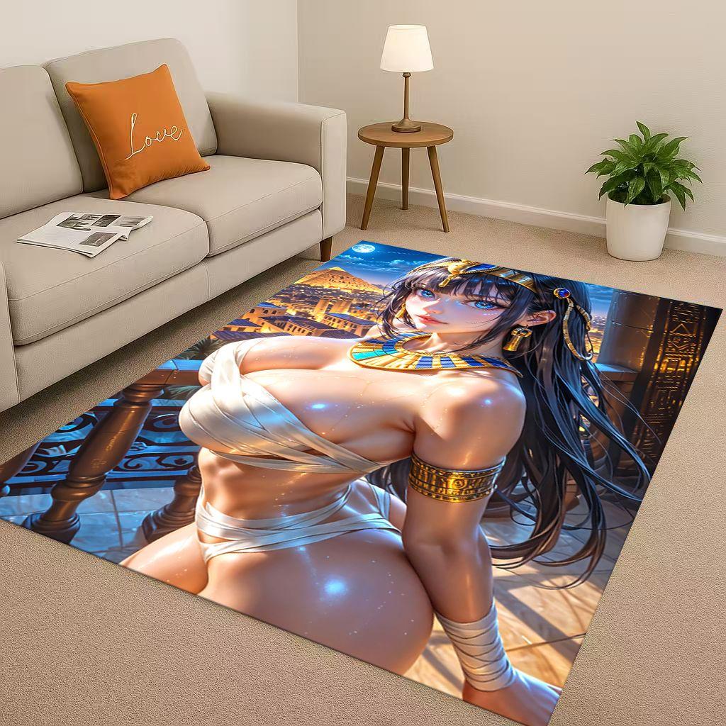 27 Style Sexy Bikini Girls Cartoon Anime Characters Living Room Non Slip Area Rug Carpet for Bedroom Playroom Sofa,Doormat Gift