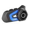 YOME S2 Plus Motorcycle Intercom To 10 Simultaneous 40 Hours of Continuous Motorcycle Communication 2000M Communication Bluetooth Motorcycle Connects