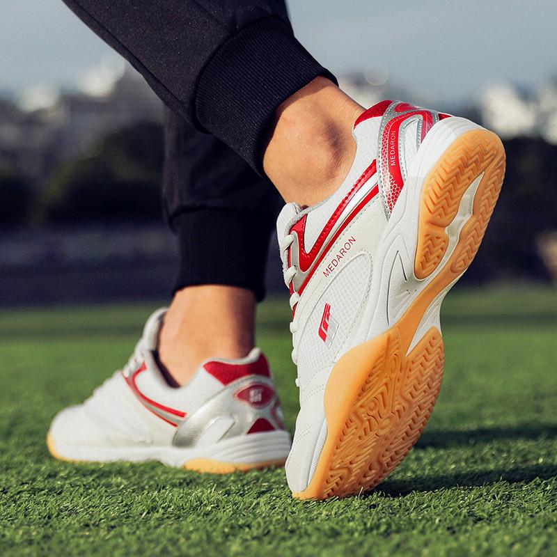 35-45 Høykvalitets støtdempende anti-skli og slitesterke bordtennissko Tennissko Trening Profesjonelle sportssko