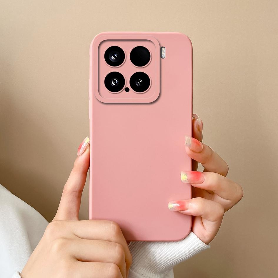 For Xiaomi 15 13 14 14T Mi 6x A2 A3 10 10i 10T 11 11i 11T 11X 12 12X 12T Pro Poco C75 C3 C31 C40 C50 C55 Lite Zoom Solid Color Silicone Cellphone Case