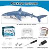 Remote Control Shark Toy, 2.4G RC Boat for Pool & Bath, Waterproof Water Toy with Double Helix Design, Gift for Boys & Girls