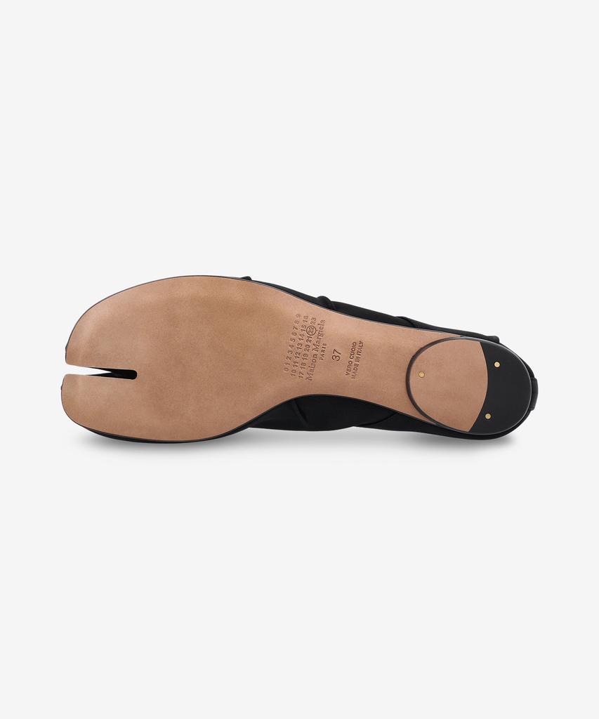 Maison Margiela New Tabi Ballerina Flat Shoes - Black / S58Wz0155P7551T8013