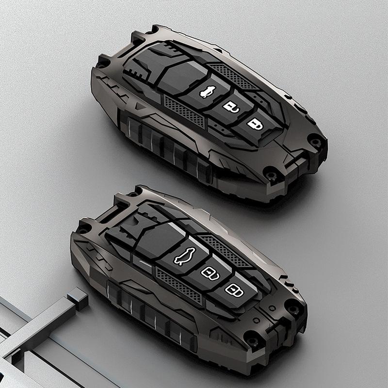 Zinc Alloy Car Key Cover Case For Toyota Bz3 Asia Dragon Car Shell Yize C-Hr Prado Sienna Crown Kluger Harrier