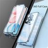 360 Metal Full Protection Tempered Glass Case for Honor 400 Pro Honor400 Shockproof Bumper Back Cover for Huawei Honor 400pro