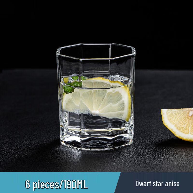 

Ailan Huijia WZ Apple Green Household Glass Cup Set 190ml