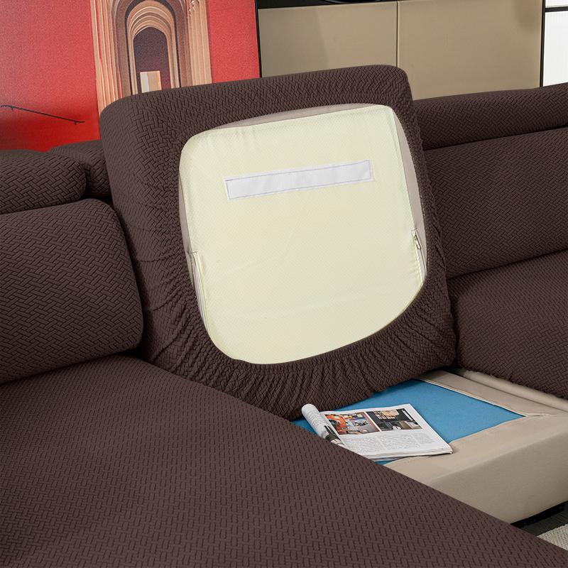 Thick Jacquard Sofa Seat Cover Elastic Sofa Cover Protector Couch Cover For Sofa Anti-Dust Removable Sofa Cushion Cover