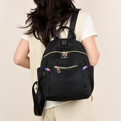 Zaino alla moda, Zaino resistente all'acqua, Borsa versatile casual da viaggio per esterni per donna