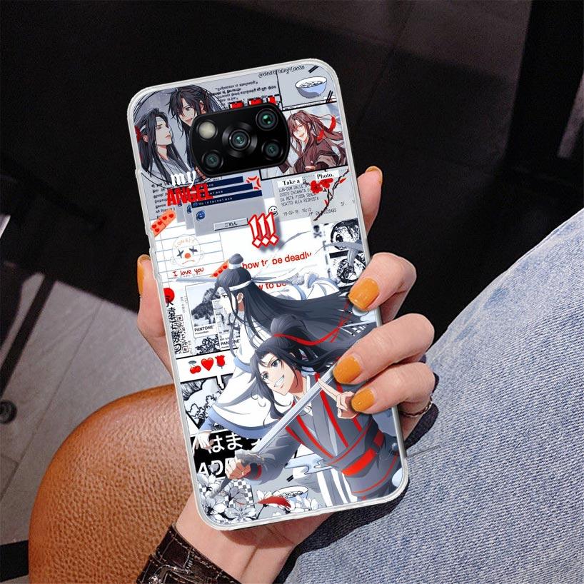 Mo Dao Zu Shi MDZS Manga Phnoe Case for Xiaomi Poco X5 X6 X7 Pro X4 Gt F7 Ultra M8 M7 Redmi 15C 15 13C 13 12C 12 Unique Cover Co
