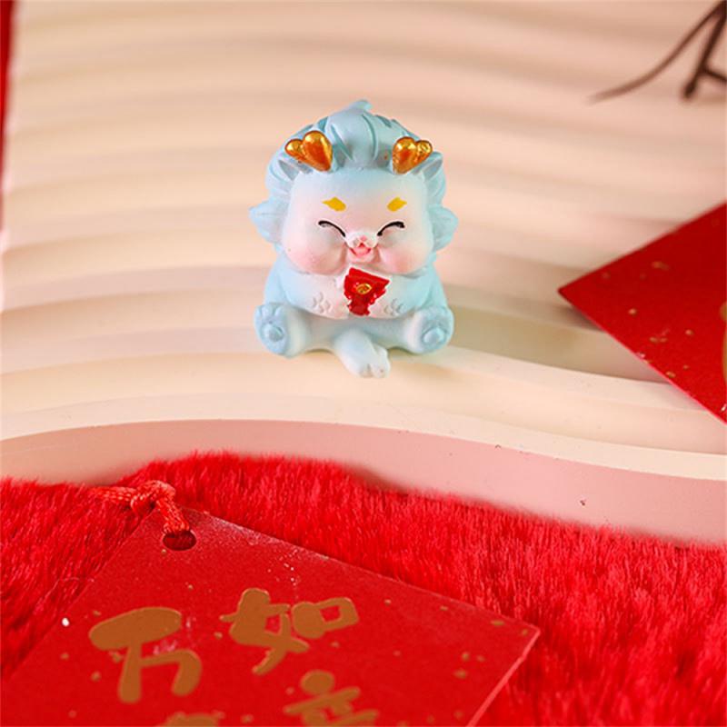 New Year's Hand Mascot Unique Design Home Decorations Dragon O Doll Cute And Cute Small Ornaments And Miniature Models Zodiac