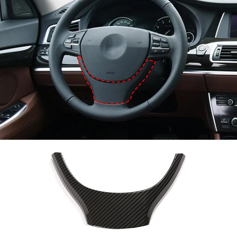 For BMW 5 Series F10 2011-2017 ABS Carbon Fiber Interior Kit Dashboard Console Gear Shift Panel Decoration Cover Trim Stickers