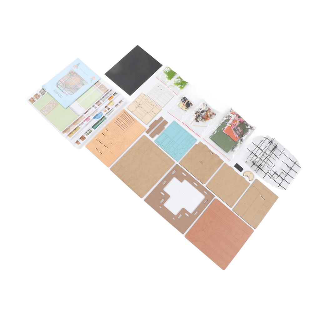 DIY Miniature Dollhouse Kit 1:24 Scale Dollhouse Puzzle Toy for Home Party Entertainment Above 14