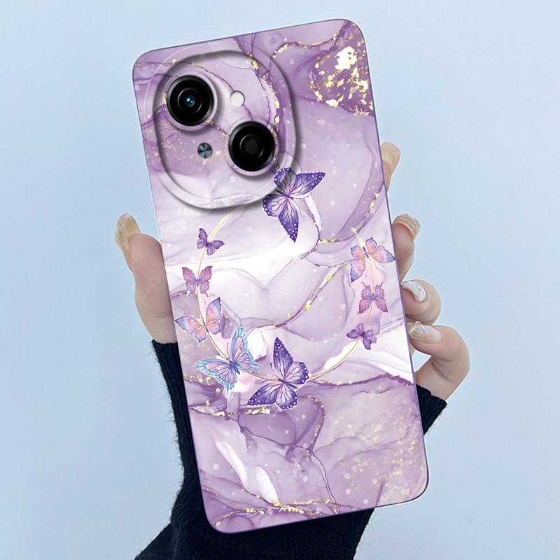 For Tecno Spark Go 1 s 1s 2025 Go1s Go2025 Pop 9 4G Phone Case Sweet Girls Cute Cats Soft Silicone Shockproof Back Cover Fundas