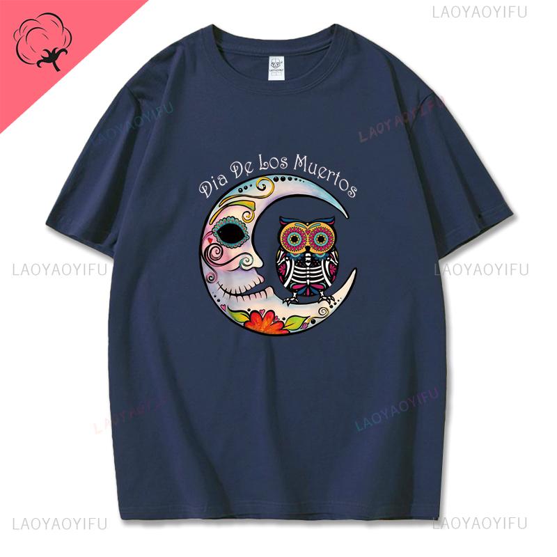 Unisex Viva Mexico Day of The Dead Mexican Fiesta Graphic T Shirts Funny Mexico Festival Tshirt Women Cotton T Shirt Ropa Hombre