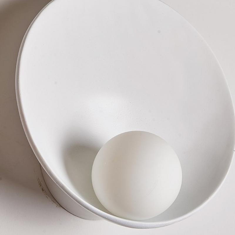 Zen Seashell Wall Lamp - Wabi-Sabi Japanese Style for Bedroom or Corridor Decor