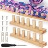 Wood Knitting Machine Knitting For Adult Beginner Weaving Blankets Bedspreads Shawls Sweaters and Yarn Craft Project