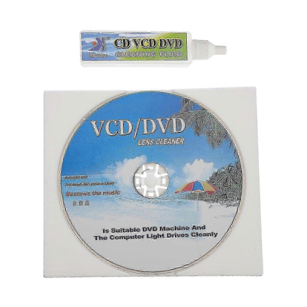 1 Set Disc Cleaning Set Player Maintain Equipment for CD/VCD/DVD Player