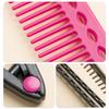 V Type Hair Straightener Brush Diy Hairdress Tool Hairdressing Combs Natural Hair Styling Curling Comb Hair For Male And Female