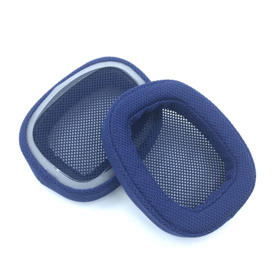 1 Pair Headphone Cushions Replaceable Dust-proof Breathable Gaming Headphone Sleeves for Logitech G433/G233/G-pro/G533/G231/G331