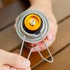 1/3pcs Outdoor Camping Card Stove Gas Cylinder Holder - Portable Long Gas Cylinder Anti-Roll Support Stand Anti-Leakage