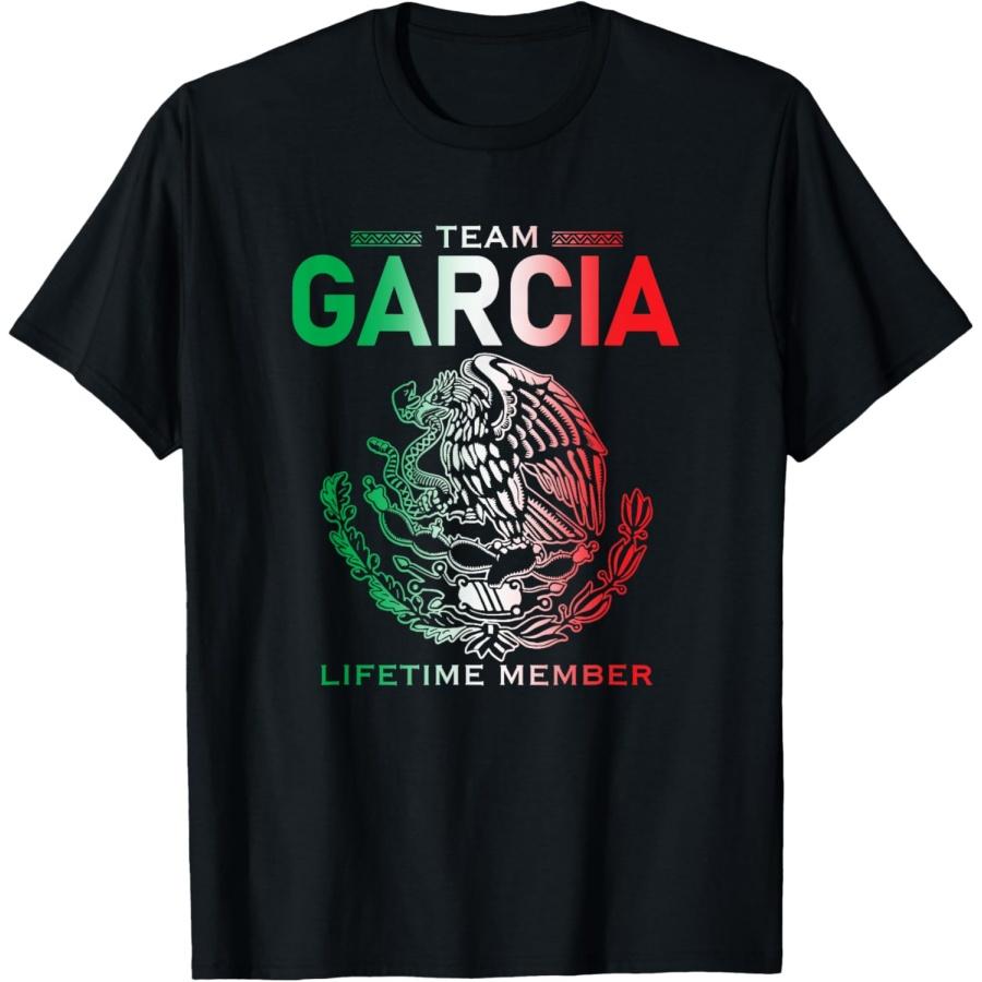 Team Garcia Lifetime Member Family Reunion T-Shirt XXXXXL чёрный