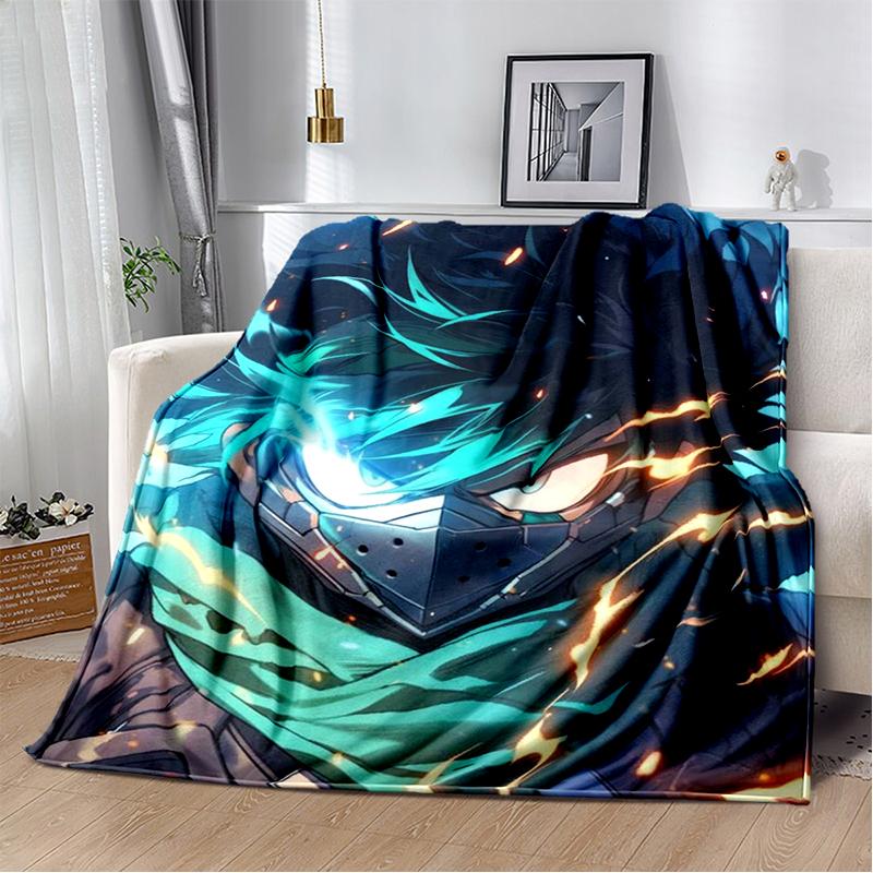 29 Style My Hero Academia Deku Bakugou Cartoon Anime Soft Flannel Blankets,Throw Blanket Comfortable for Beds Sofa Home Bedroom