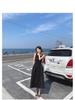 Spring/Summer 2026 French Retro Knee-Length Sleeveless Puff Dress