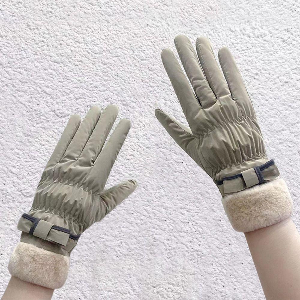 Fashion Snow Ski Gloves Anti-skid Full Finger Gloves New Touch Screen Gloves
