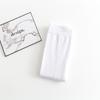 Girls' Cotton Dance Tights: Thin Vertical Stripes, White, Student-Friendly