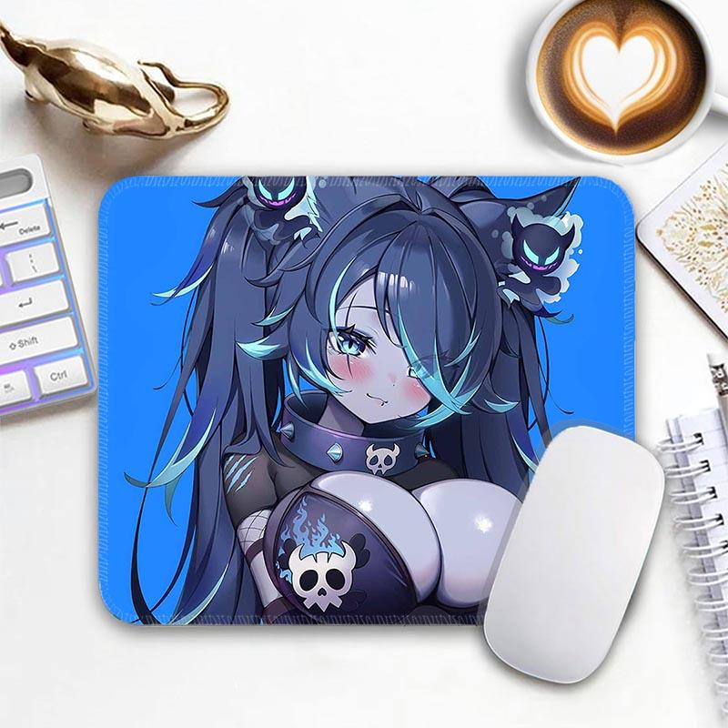 Waifu Cups Season 6 Standard Mouse Pad Edge Stitched Small Spite Anime Mousepad Travel Mouse Mat Non-Slip Office Mousemats