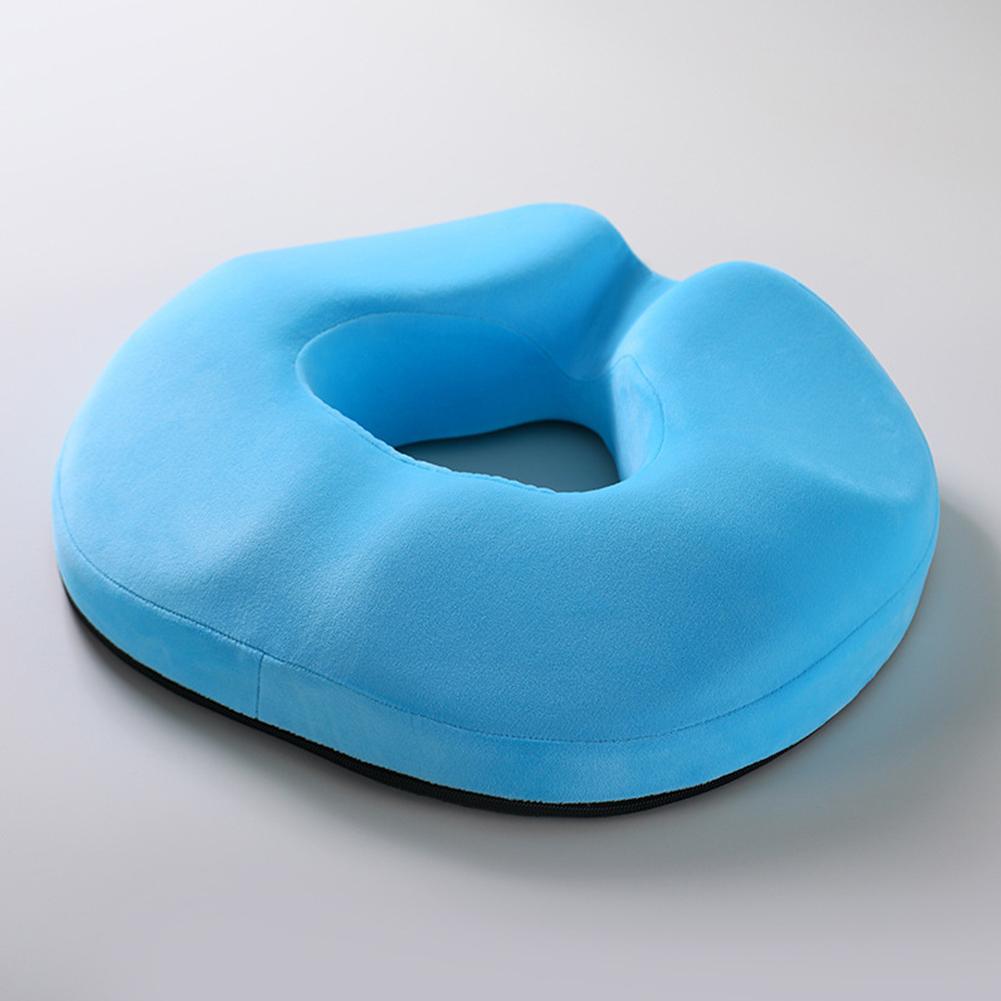 Memory Cotton Hemorrhoid Pad Office Cushion Sitting No Collapsing Summer Breathable Chair Fart Pad Beautiful Buttocks Coccyx Cushion