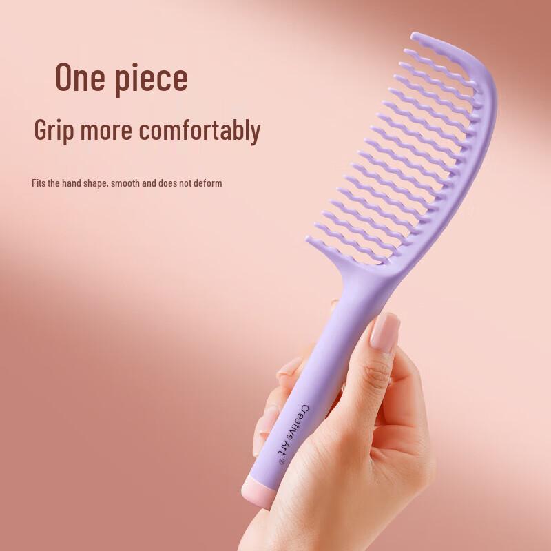 HANDUNYOU Girl's Hair Styling & Parting Comb Set (2-Pack)