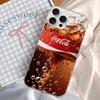 C-CocaC-Cola For iPhone 14 Pro Max 13 17 11 16 12 15 Air Plus Satin Colorful Phone Case