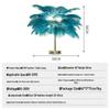 Nordic Ostrich Feather Floor Lamp - Bedroom & Living Room Decorative Light