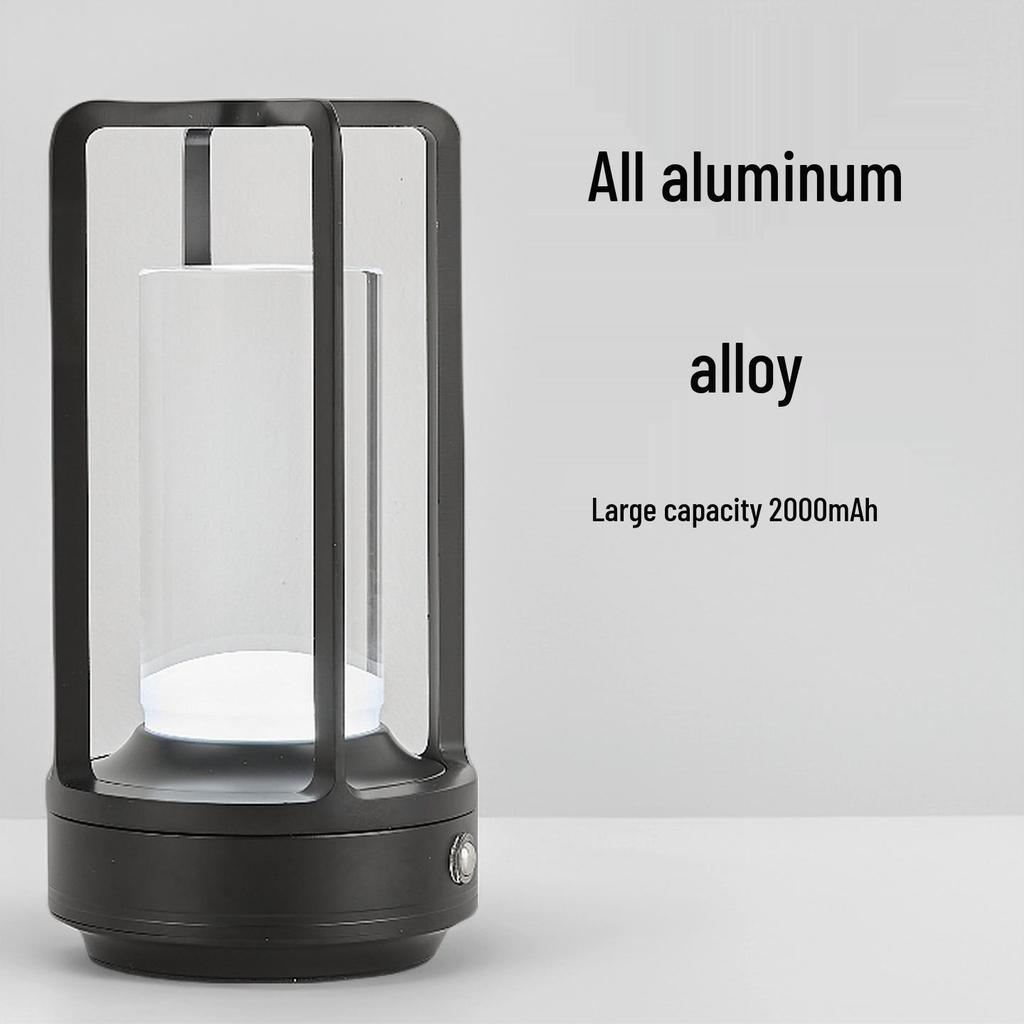 Creative LED Desk Lamp: USB Rechargeable Eye Protection Night Light, Portable Bedside Lamp and Camping Lamp